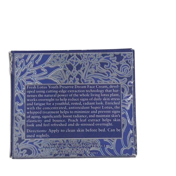 Fresh Lotus Youth Preserve Dream Face Night Recovery Cream - Picture 4 of 8